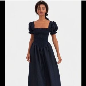 Sleeper Belle Linen Dress